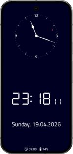 Clock Screensaver 2.2. Скриншот 6