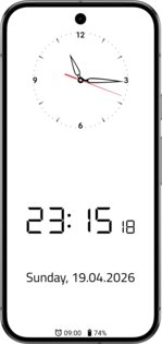 Clock Screensaver 2.2. Скриншот 7