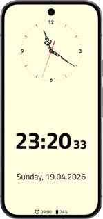 Clock Screensaver 2.2. Скриншот 9
