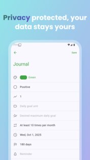 Таблица Привычек 1.26.7. Скриншот 2