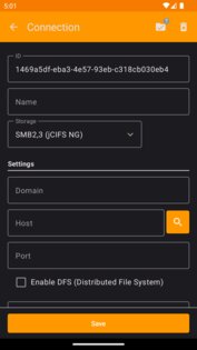 CIFS Documents Provider 2.4.0. Скриншот 2
