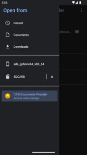 CIFS Documents Provider 2.4.0. Скриншот 5