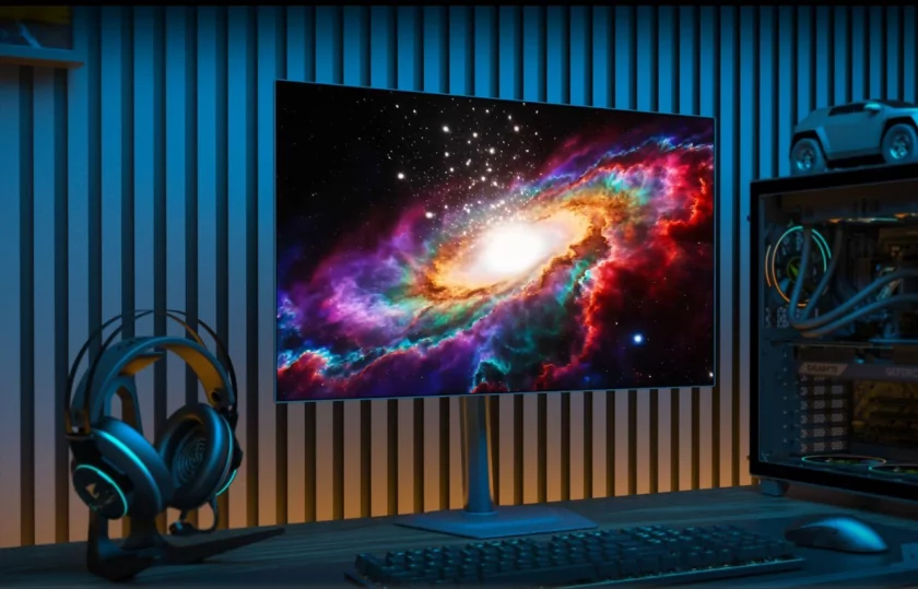 GIGABYTE выпустила 27-дюймовый WOLED-монитор GO27Q24G с частотой 240 Гц и пиковой яркостью 1300 кд/м²