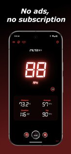GPS-спидометр и одометр 3.3.7. Скриншот 2