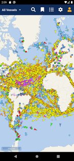 VesselFinder 6.5.0. Скриншот 1