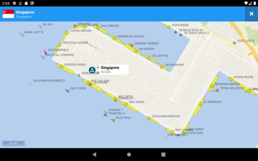 VesselFinder 6.5.0. Скриншот 12