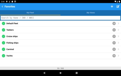 VesselFinder 6.5.0. Скриншот 16