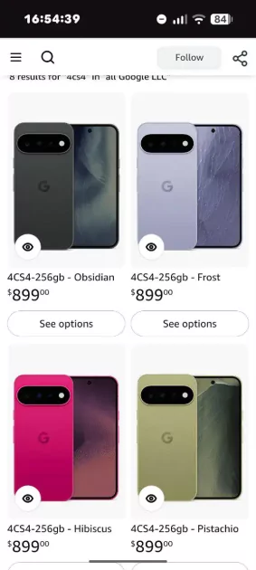В сети утекли изображения, цена и характеристики Google Pixel 11