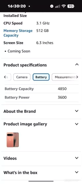В сети утекли изображения, цена и характеристики Google Pixel 11