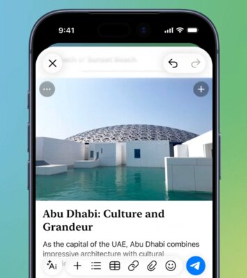 В Telegram появилось расширенное форматирование, сообщества и исчезающие сообщения для ботов