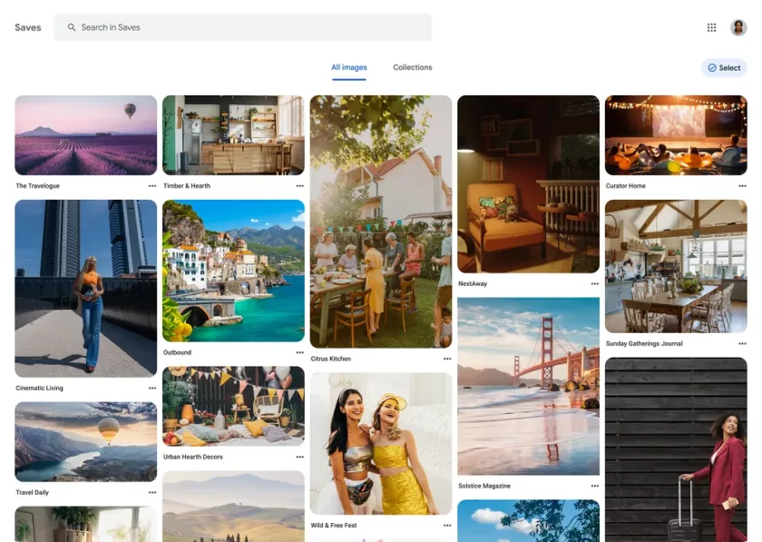 В честь 25-летия Google обновила интерфейс «Картинок»: больше похоже на Pinterest