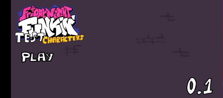 Fnf Test Characters. Скриншот 1
