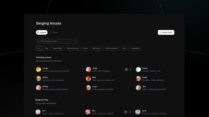 ElevenLabs научила ИИ петь голосом пользователей