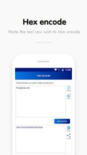 Hex To Text 8.0. Скриншот 2