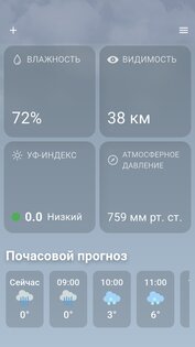 Погода 1.0.2. Скриншот 2