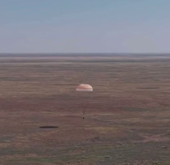 «Союз МС-28» вернул международный экипаж МКС на Землю