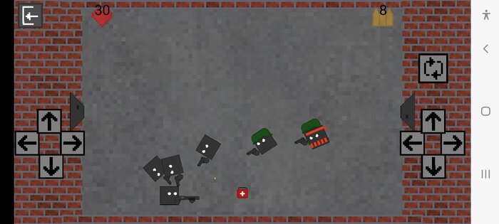 Square War Elite Soldier. Скриншот 1