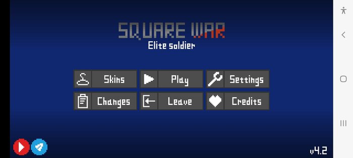 Square War Elite Soldier. Скриншот 2