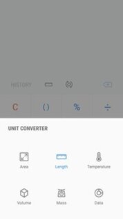Samsung калькулятор. Скриншот 1