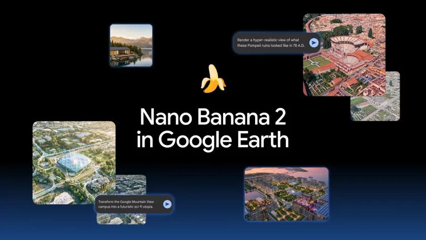 Посмотреть в прошлое и будущее: в Google Earth интегрировали ИИ-модель Nano Banana