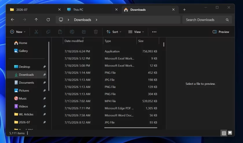 В Windows 11 изменился способ отображения размеров файлов: теперь в КБ, МБ и ГБ