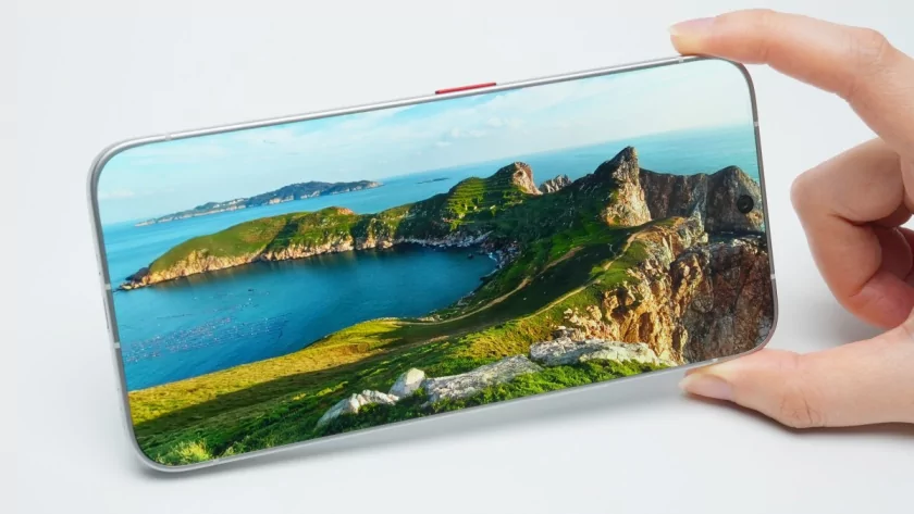 TECNO показала концептуальный безрамочный смартфон Next-Gen Borderless Concept Phone