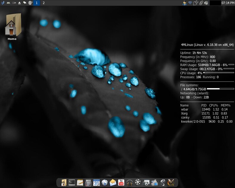 Вышел дистрибутив 4MLinux 52.0 на базе Linux 6.18 LTS с улучшенной поддержкой старых видеокарт