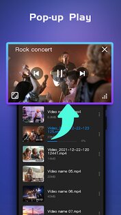 HD Video Player. Скриншот 1