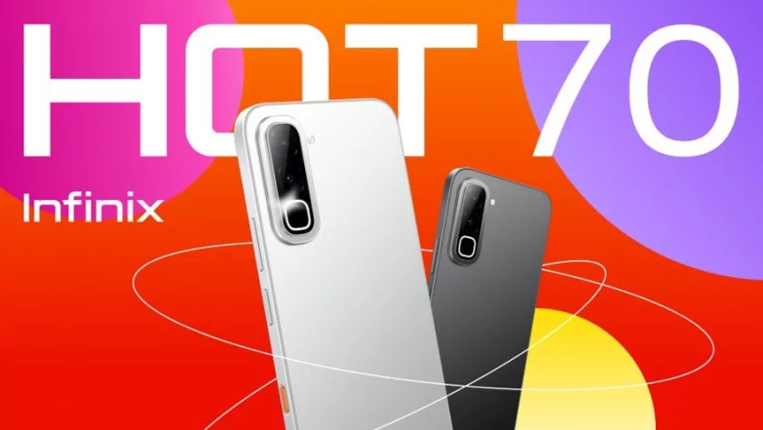 Смартфон Infinix HOT 70 получил ИИ-кнопку и аккумулятор 6000 мАч