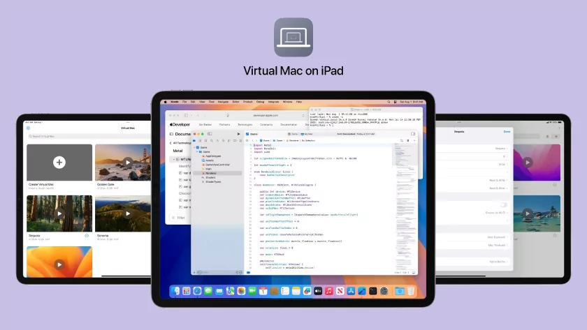 Появился новый способ запустить macOS на iPad — Virtual Mac on iPad