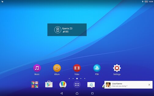 Xperia Link. Скриншот 4