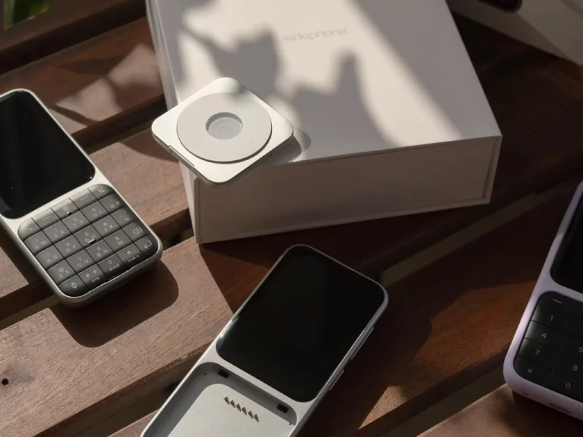 Представлен Sidephone — телефон со сменными клавиатурами, который разработали два человека