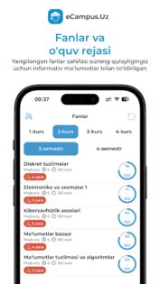 eCampus.Uz. Скриншот 6