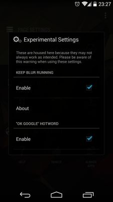 Обзор лаунчера Blur — нового творения от создателей Talon