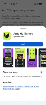 В американском Google Play начали появляться сторонние магазины приложений — как работают