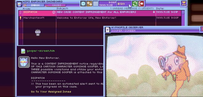 Hypnospace Outlaw 1.0.59. Скриншот 6