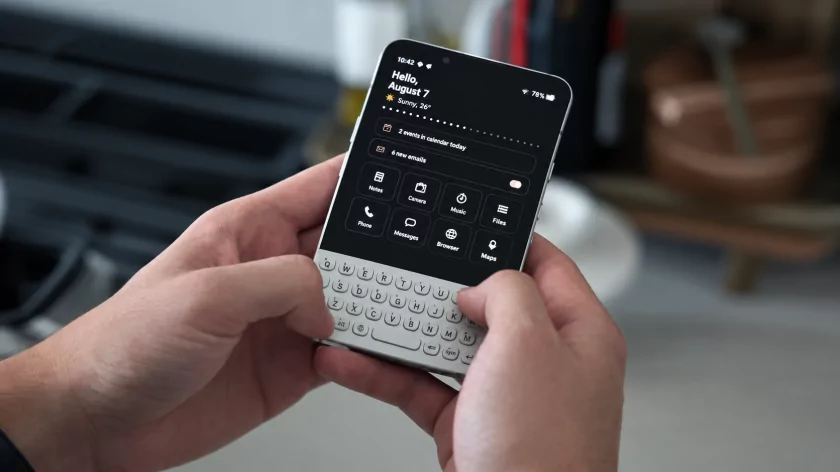 Представлен Minimal Phone 2 — телефон с OLED-дисплеем и QWERTY-клавиатурой