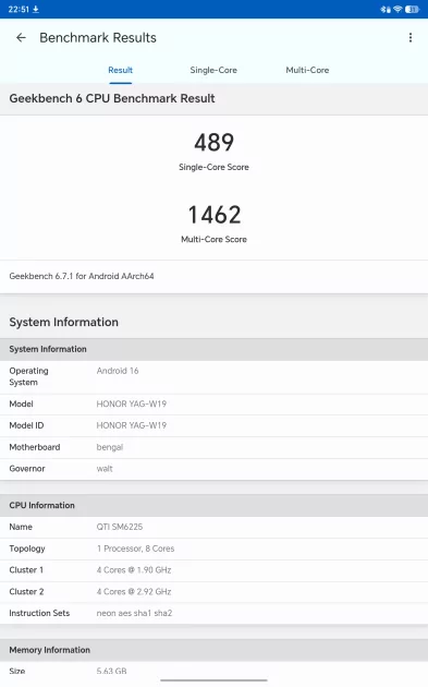 Большая диагональ, приличная автономность и до 18 ГБ ОЗУ: обзор HONOR Pad X9b Max — Производительность и тесты. 1