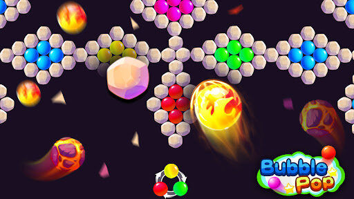 Bubble Pop: Игра Шарики & Мячик 1.361. Скриншот 2