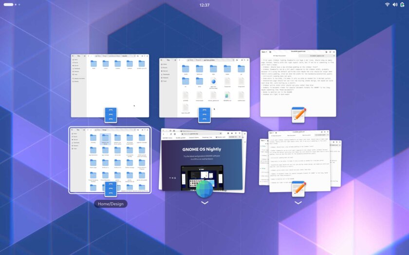 Разработчики GNOME поделились идеями дизайна рабочего стола для будущих релизов