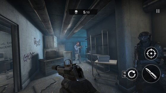 SWAT Shooter Police Action FPS 4.1.2.4023. Скриншот 2