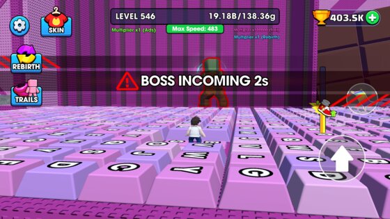 Keyboard Escape - Speed Parkour 1.15. Скриншот 4