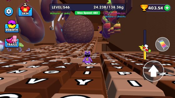 Keyboard Escape - Speed Parkour 1.15. Скриншот 13