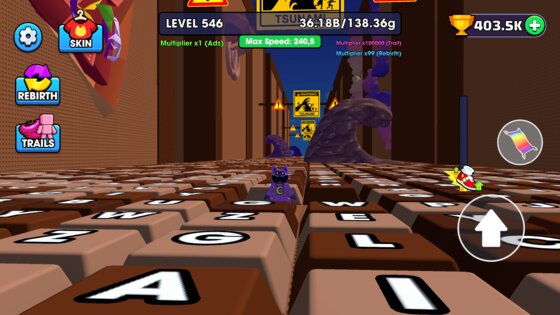 Keyboard Escape - Speed Parkour 1.15. Скриншот 15