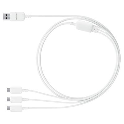 Samsung разработала USB-кабель для зарядки одновременно трех мобильных устройств