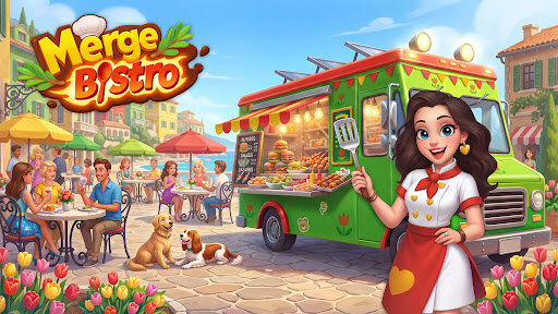 Merge Bistro Готовка и Декор 2.1.1. Скриншот 1