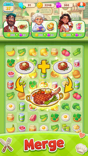 Merge Bistro Готовка и Декор 2.1.1. Скриншот 3