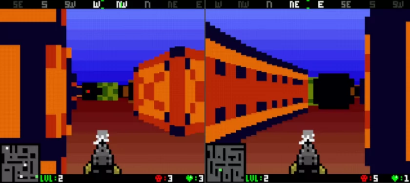 Для Game Boy Color вышел шутер Wolf с 2.5D графикой в пиксельном стиле