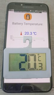 BatteryTemperatureDisplay 1.4. Скриншот 4