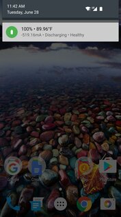 Battery Notification 1.4.7. Скриншот 1